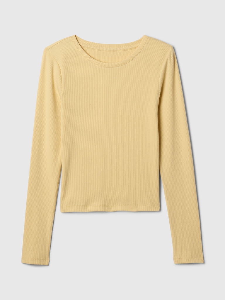 Modern Rib Crop T-Shirt