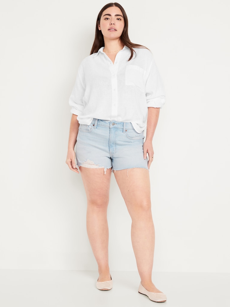 High-Waisted OG Jean Cut-Off Shorts
