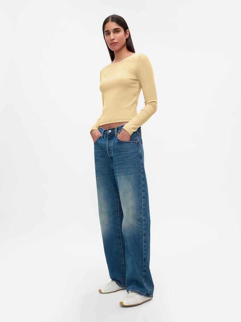 Modern Rib Crop T-Shirt