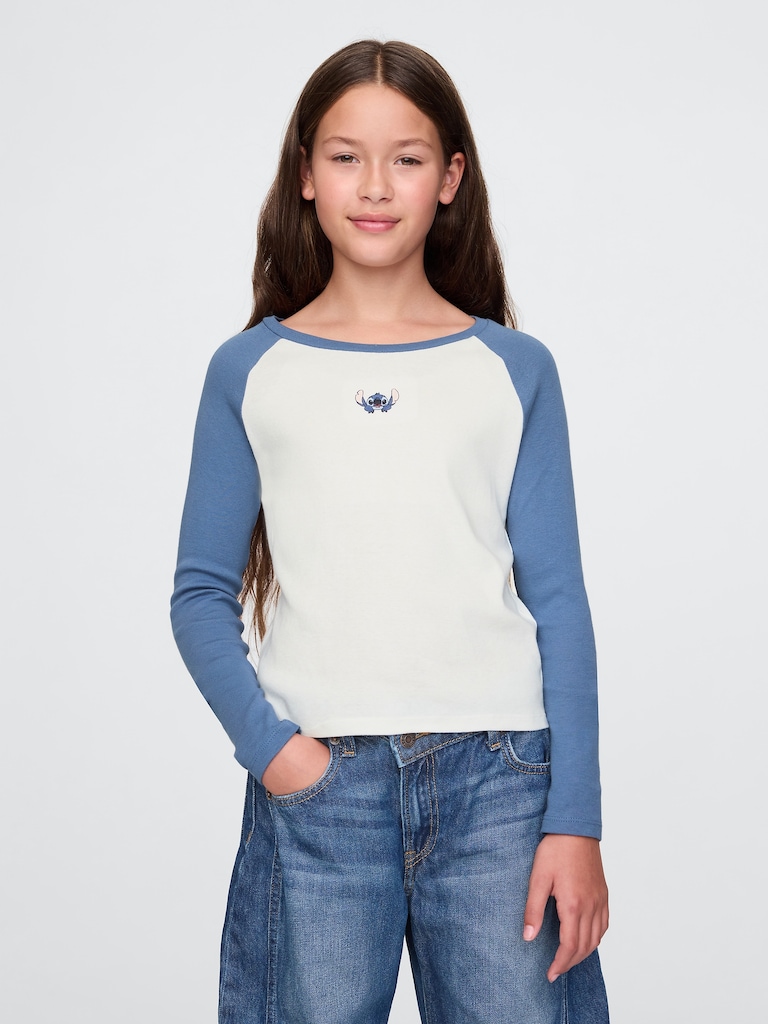 Gap × Disney Kids Raglan Character T-Shirt