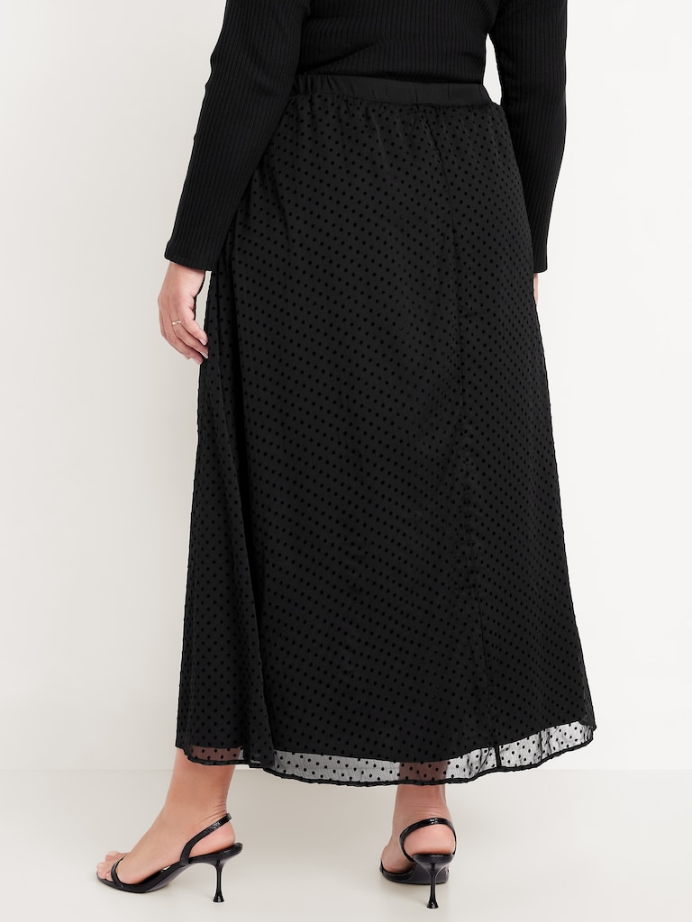 Chiffon Maxi Skirt