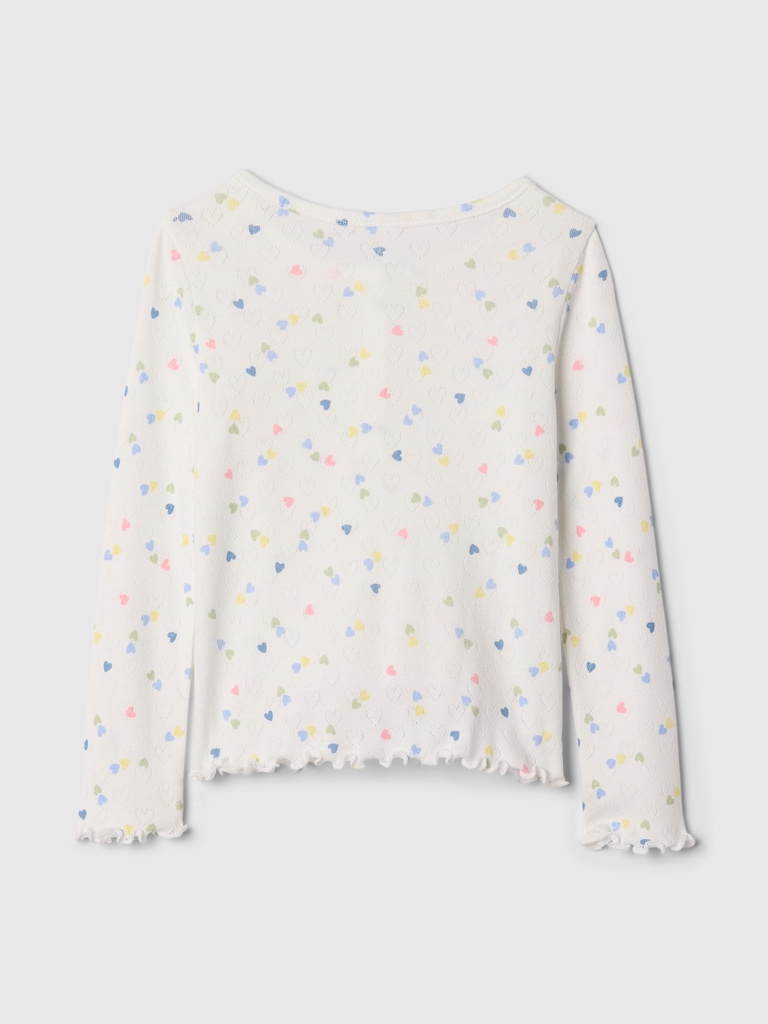 Baby & Toddler  Pointelle Henley Shirt