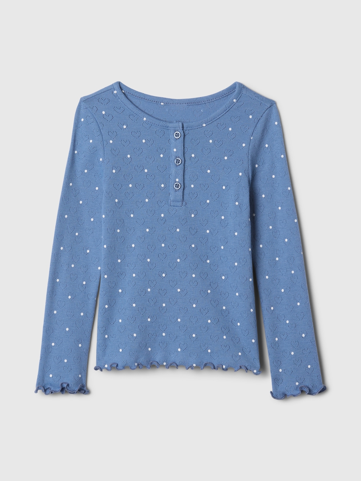 Baby & Toddler Pointelle Henley Top