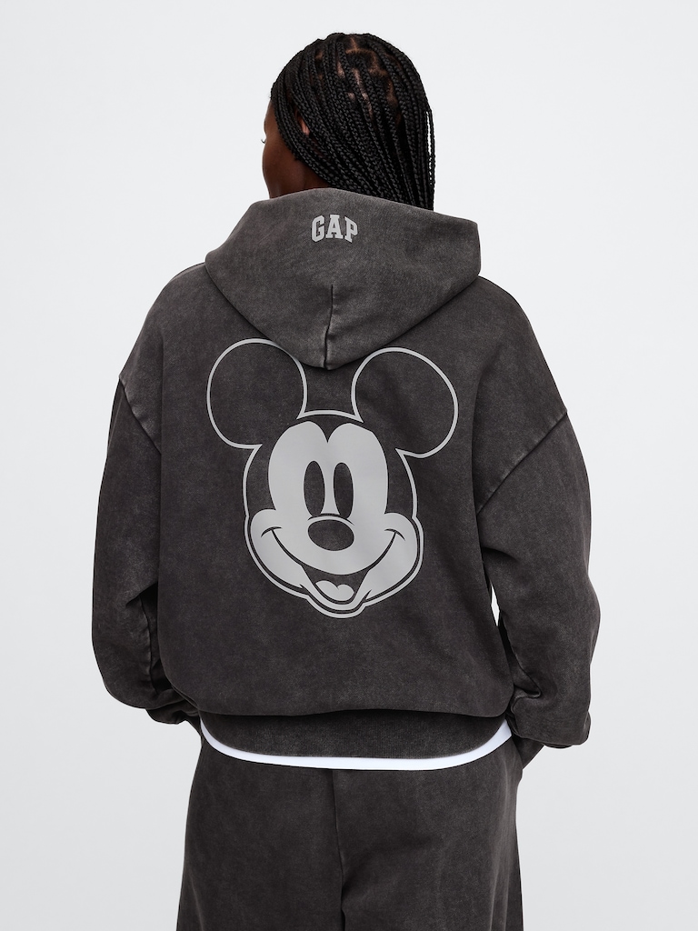 Gap × Disney Adult Oversized Logo Hoodie