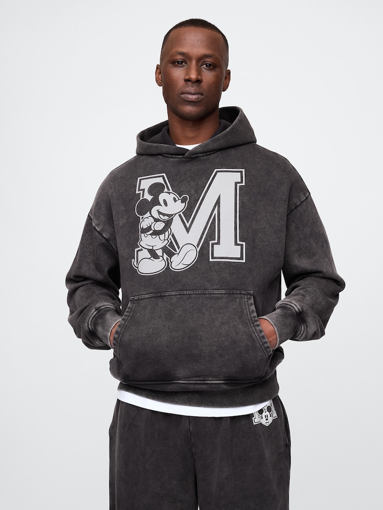 Gap × Disney Adult Oversized Logo Hoodie