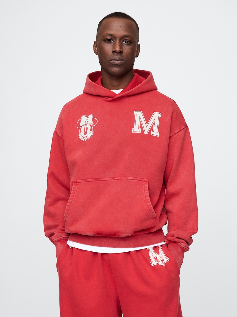Gap × Disney Adult Oversized Logo Hoodie