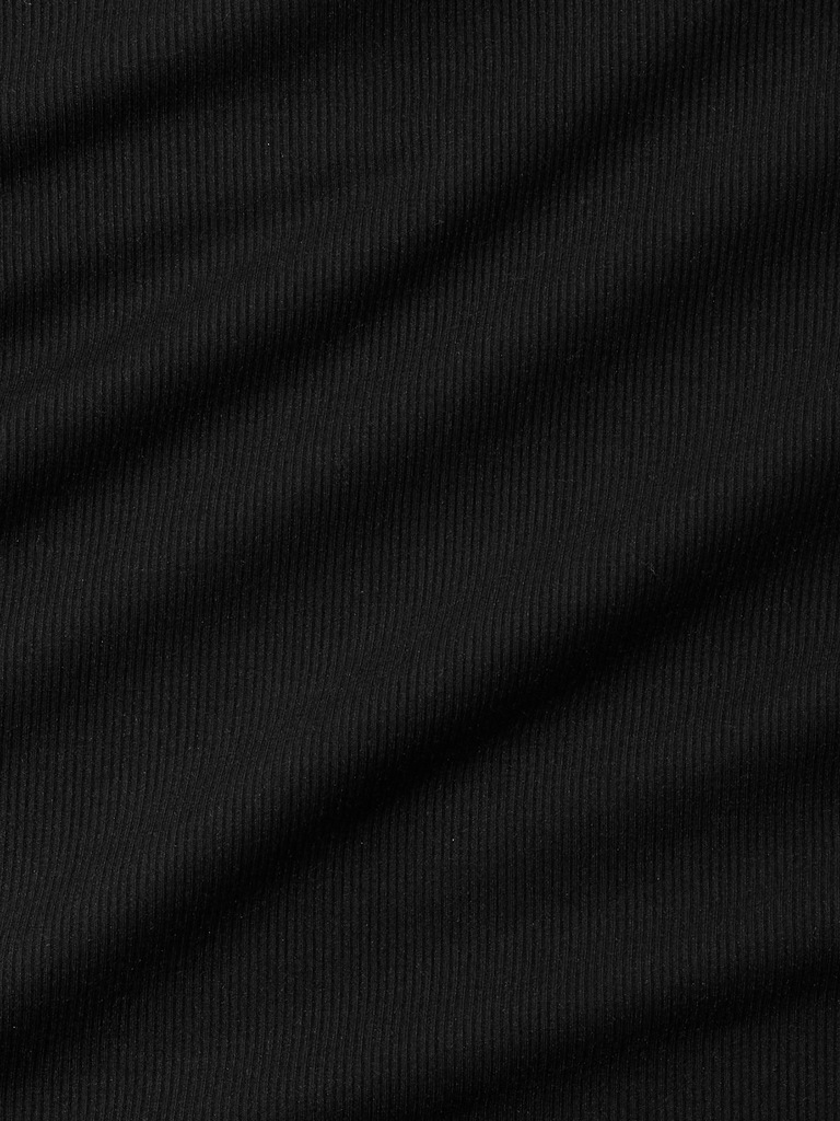 Signature Rib Crop Tee