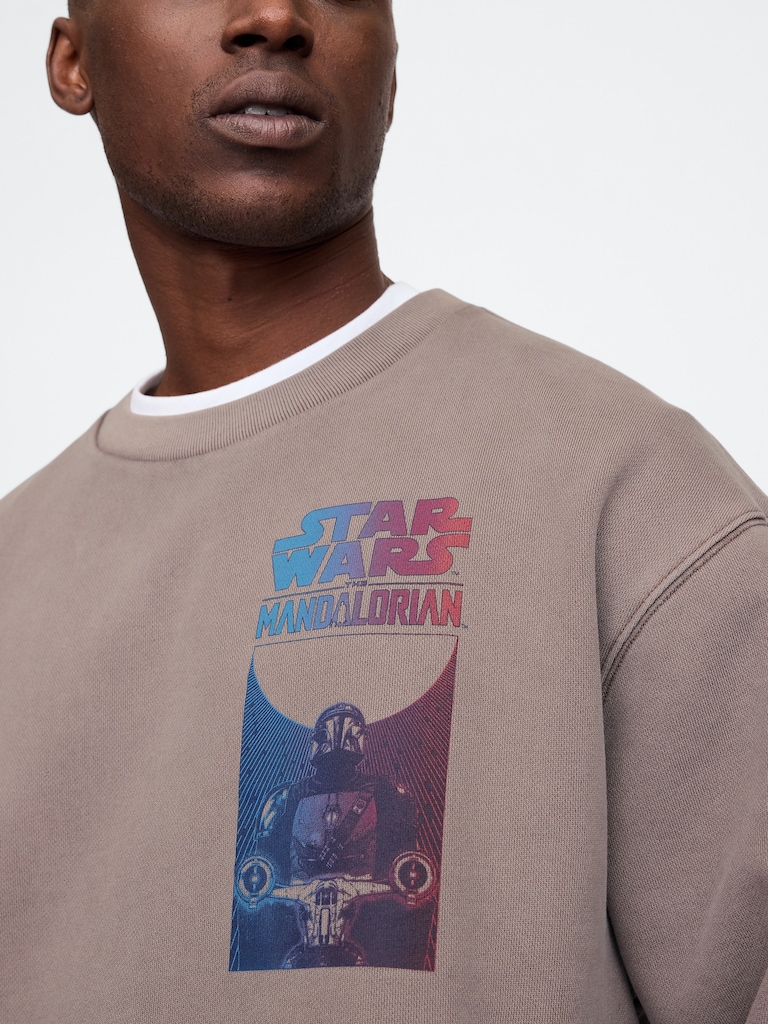 Star Wars Oversized Graphic Sweatshirt