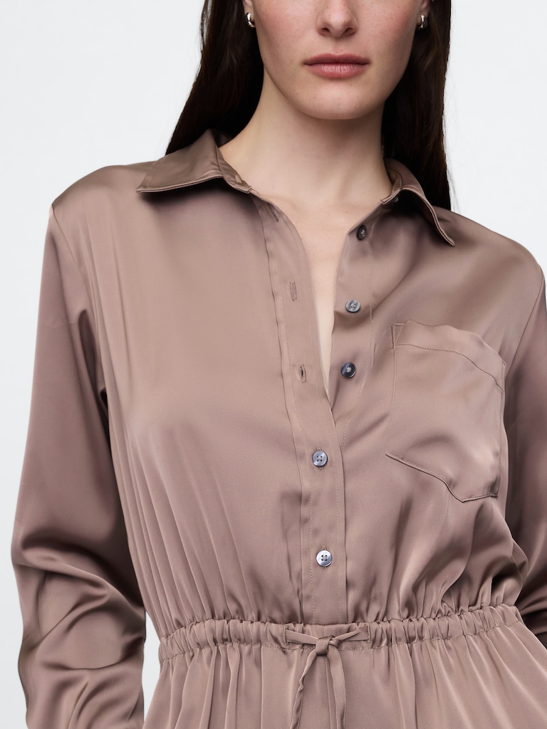 Recycled Satin Jumpsuit