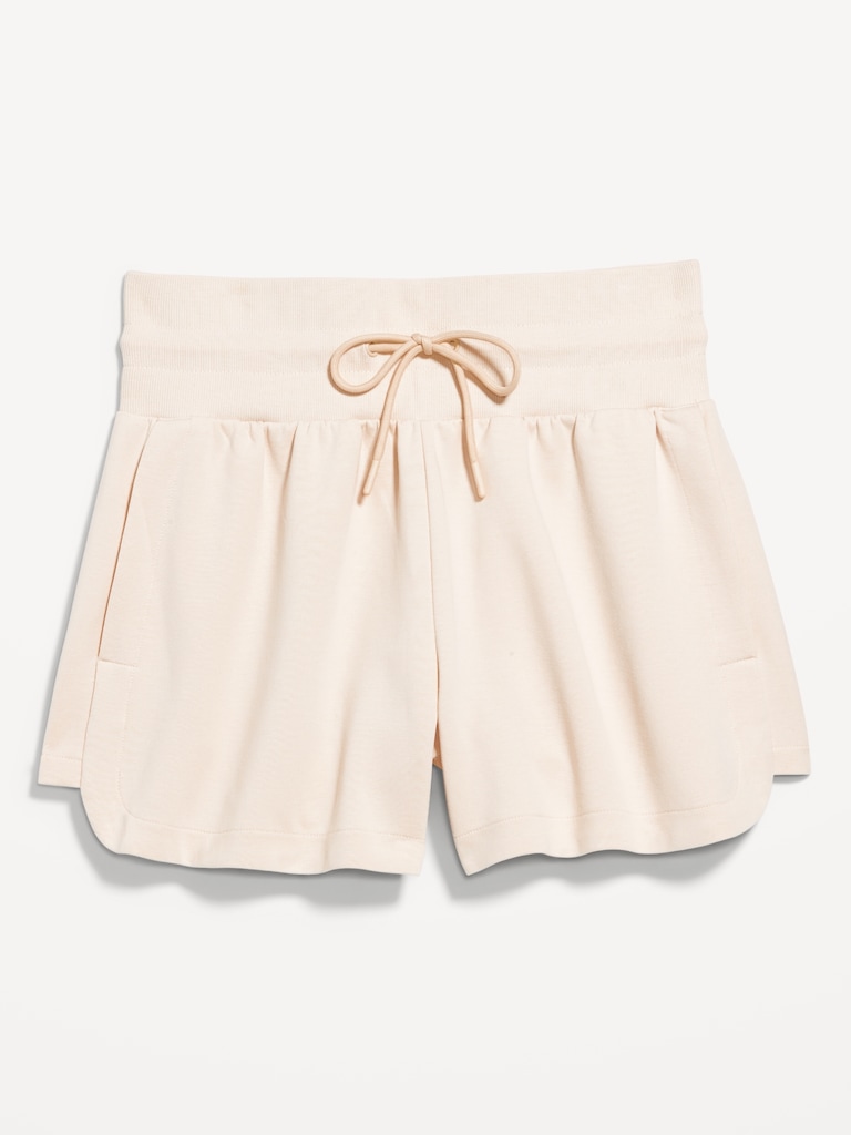 Extra High-Waisted Dynamic Fleece Sweat Shorts