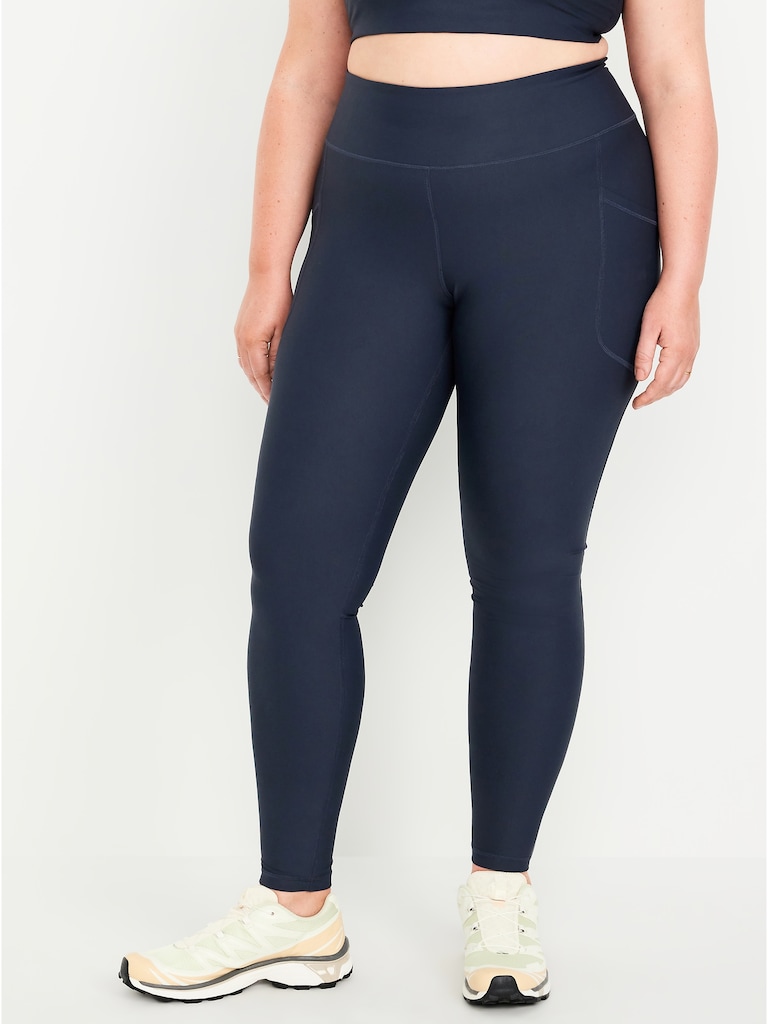 High-Waisted PowerSoft Full-Length Pocket Leggings 31"