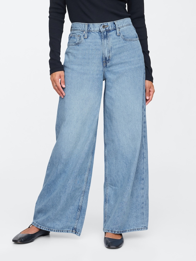 Mid Rise SuperSoft Baggy Jeans