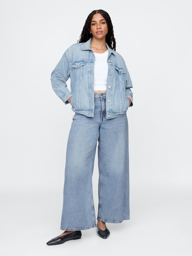 Mid Rise SuperSoft Baggy Jeans