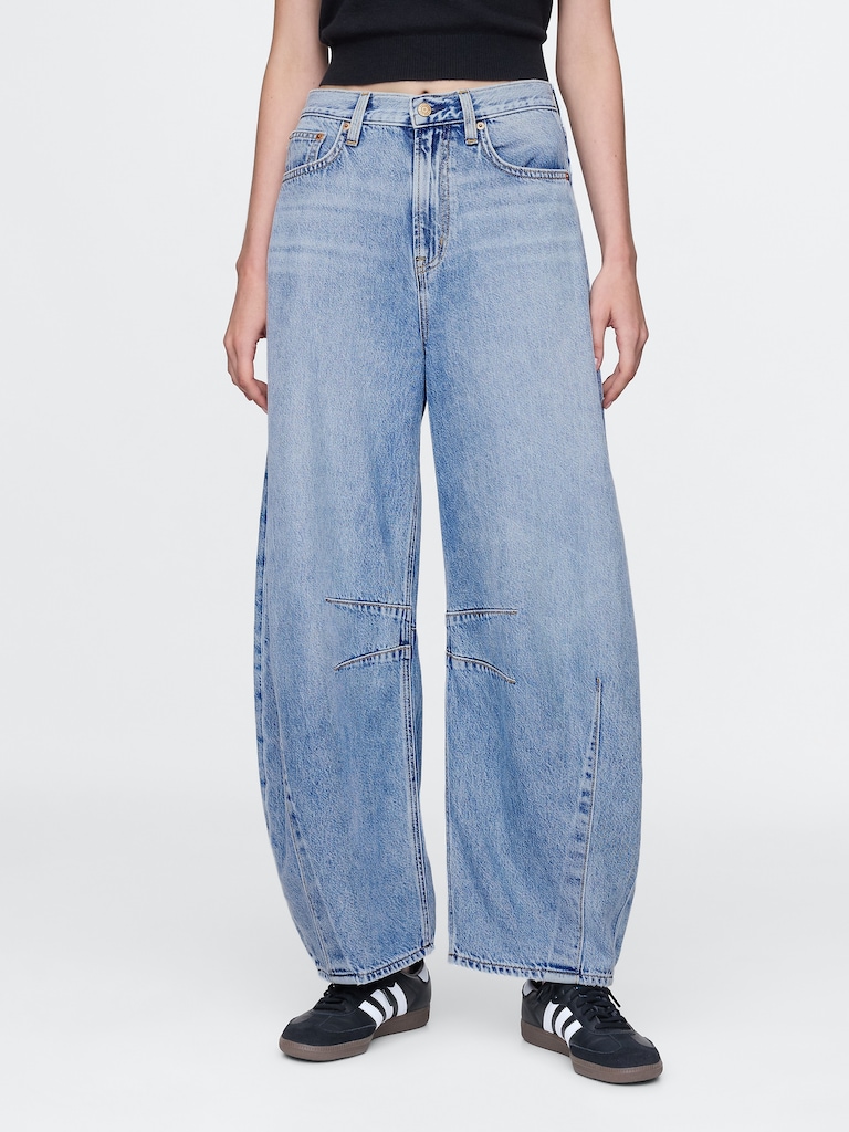 High Rise UltraSoft Horseshoe Jeans