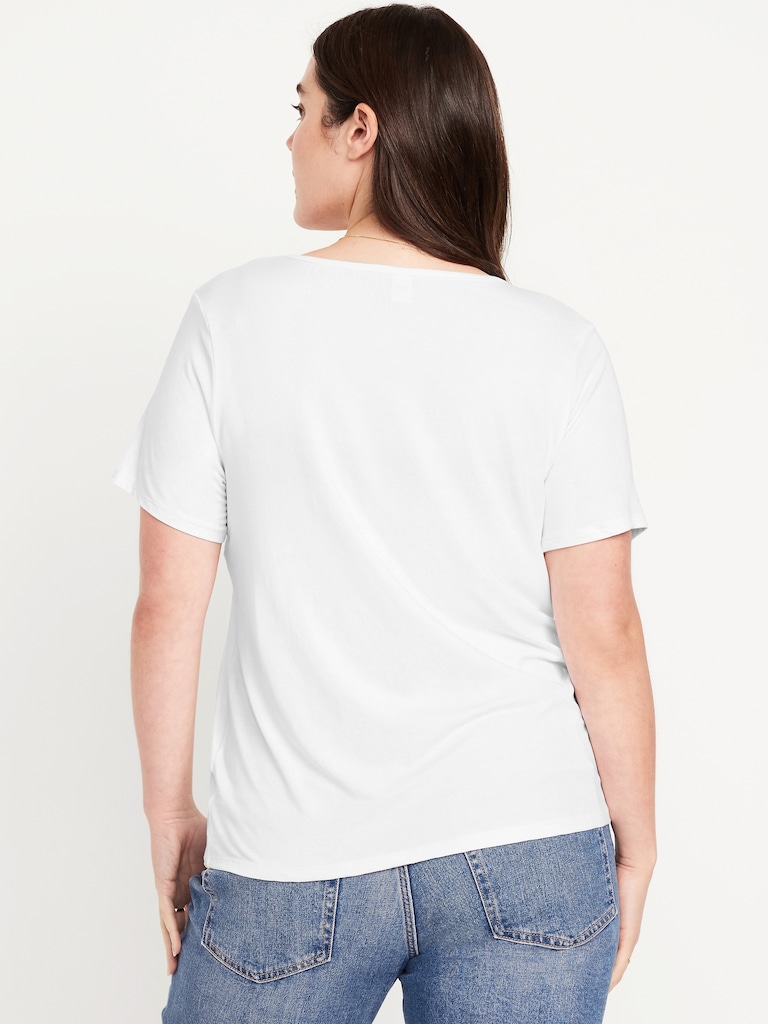 Luxe V-Neck T-Shirt