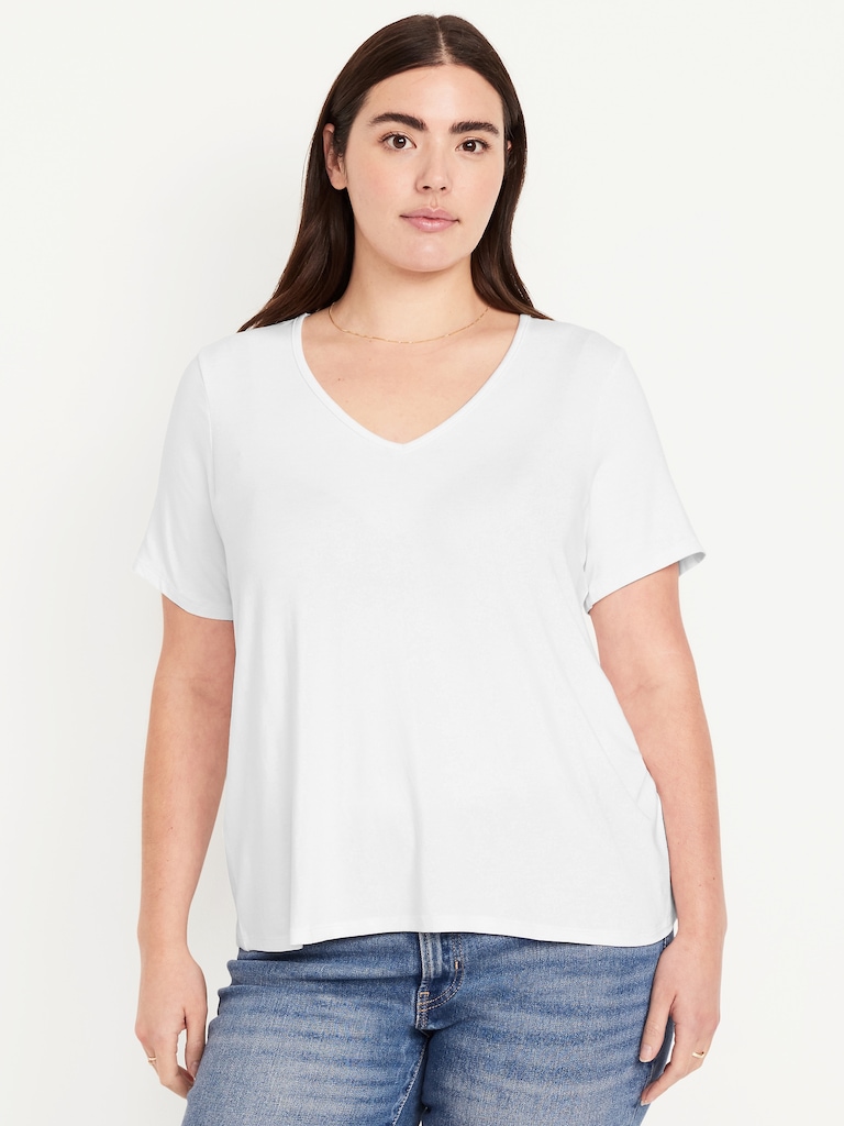 Luxe V-Neck T-Shirt