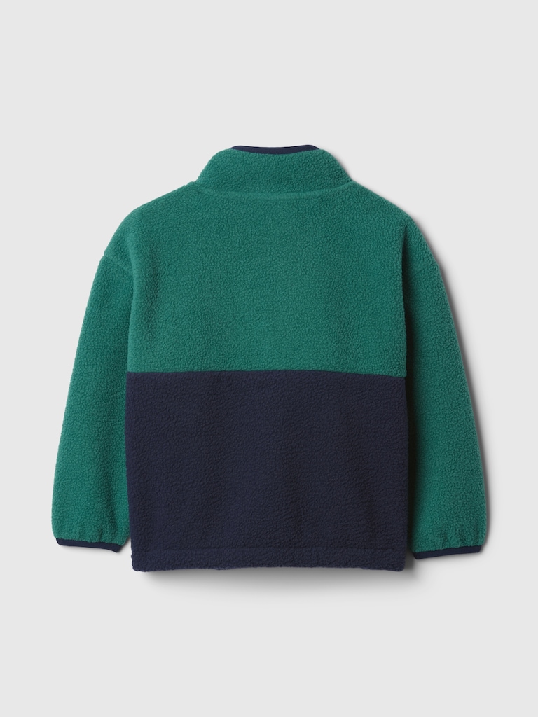 Baby & Toddler Sherpa Half-Zip Pullover