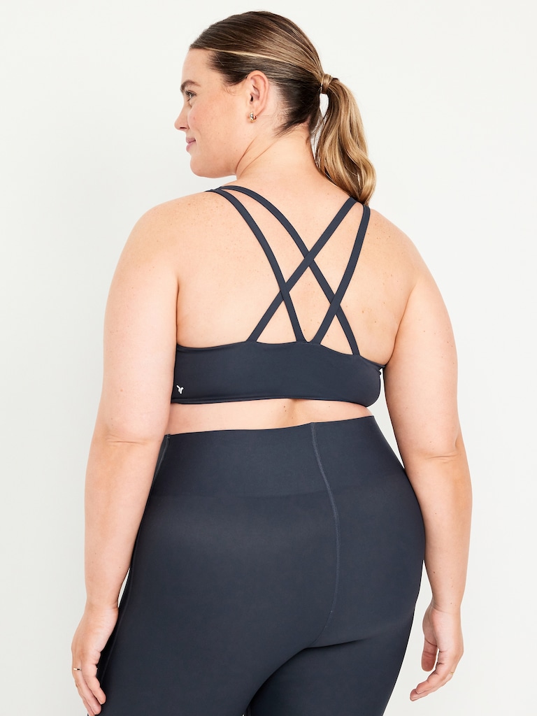 PowerSoft Molded Cup Strappy Sports Bra