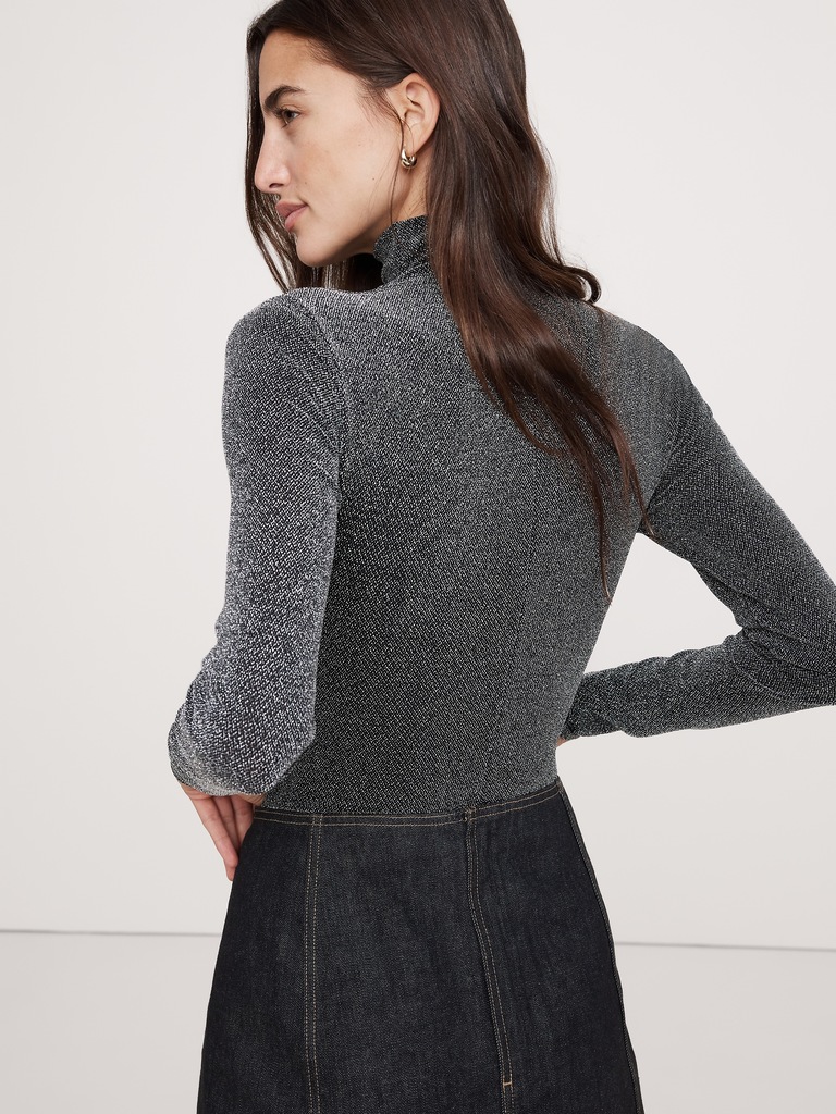 Stretch-Knit Bodysuit