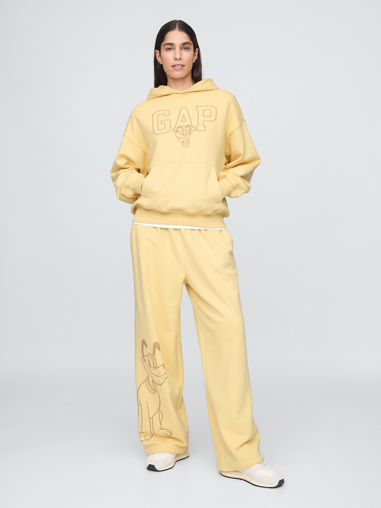 Gap × Disney Adult Oversized Logo Hoodie