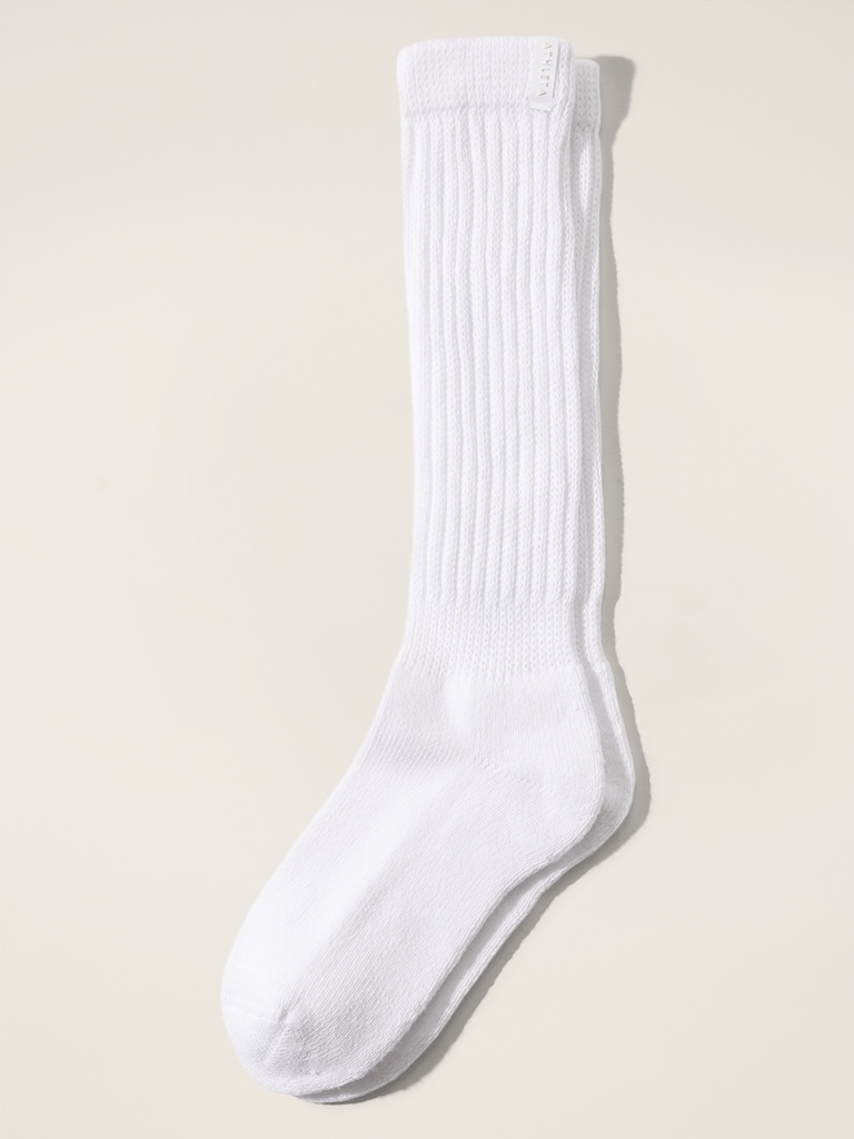 Cloud Scrunch Sock