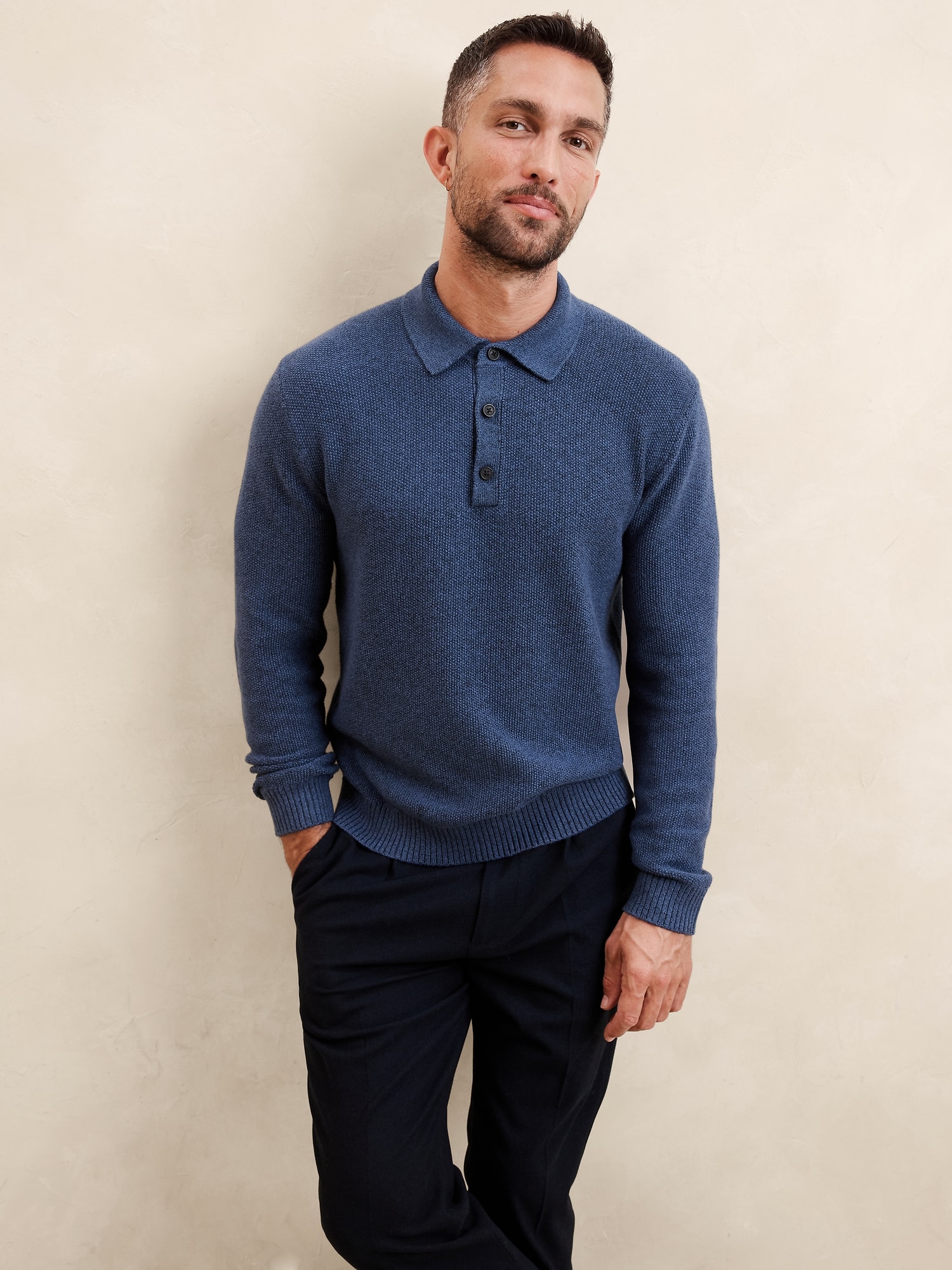 Seed Stitch Polo | Banana Republic Factory