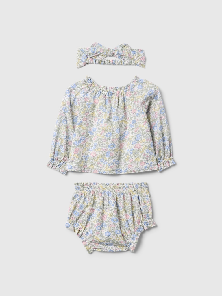 Baby Floral Outfit Set