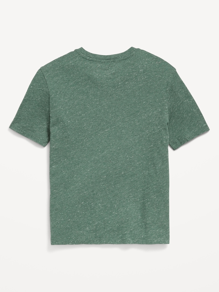 Short-Sleeve Henley T-Shirt for Boys
