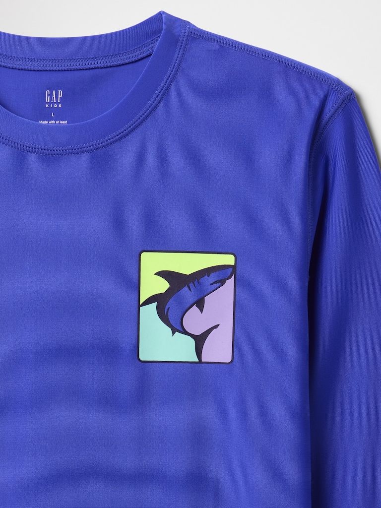 Kids Graphic Rash Guard