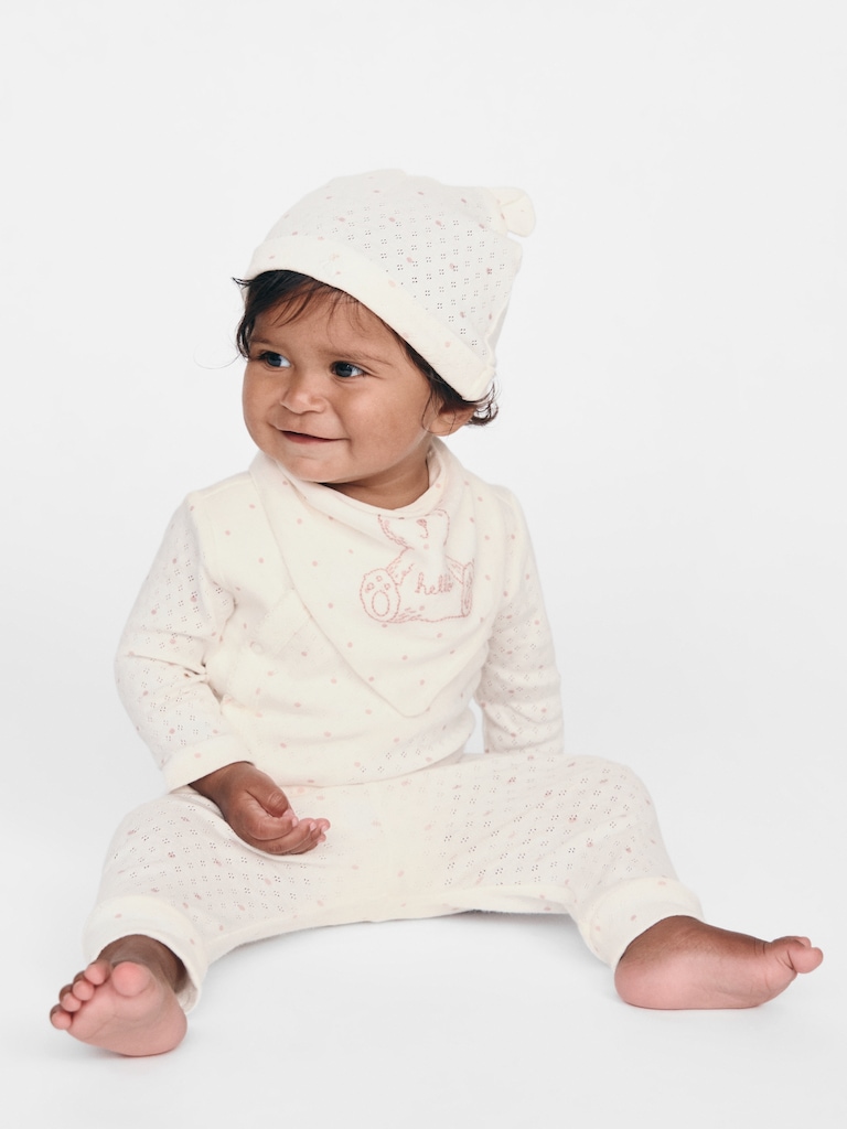 Baby Organic Cotton 5-Piece Gift Set