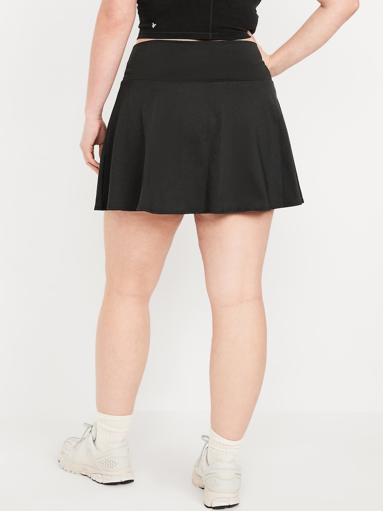 Jupe-short NuageConfo à taille très haute