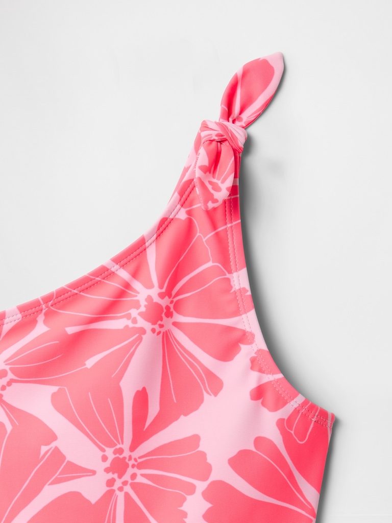 Kids Swim Knot-Tie One-Piece