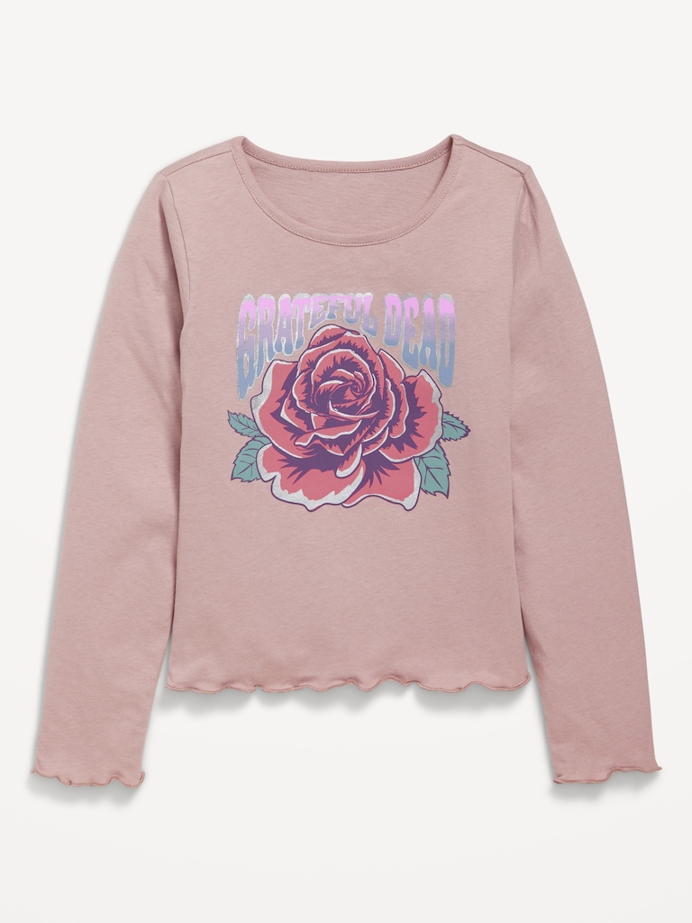 Fitted Licensed Graphic T-Shirt for Girls