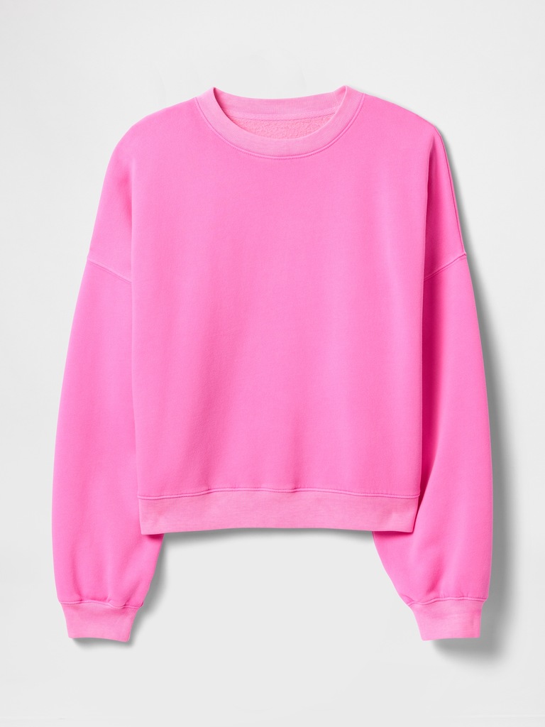 VintageSoft Wedge Crewneck Sweatshirt