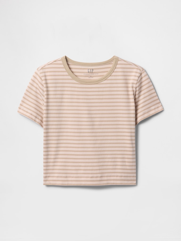 Organic Cotton VintageSoft Crop T-Shirt