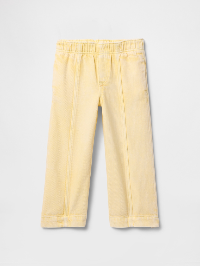 Baby & Toddler UltraSoft Pull-On Baggy Wide-Leg Jeans