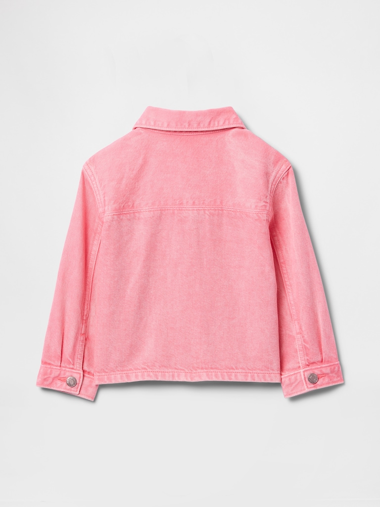 Baby & Toddler UltraSoft Denim Logo Chore Jacket