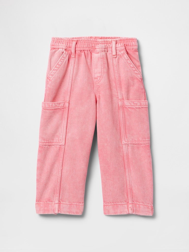 Baby & Toddler UltraSoft Pull-On Cargo Jeans