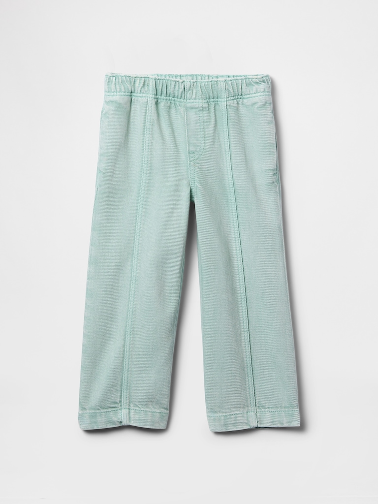 Baby & Toddler UltraSoft Pull-On Baggy Wide-Leg Jeans