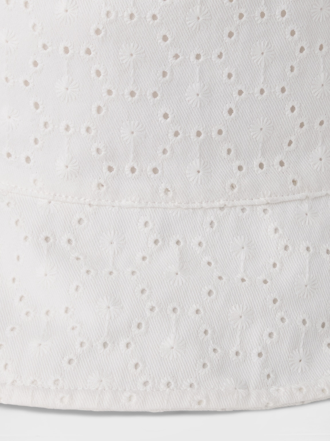 Kids Eyelet Bucket Hat