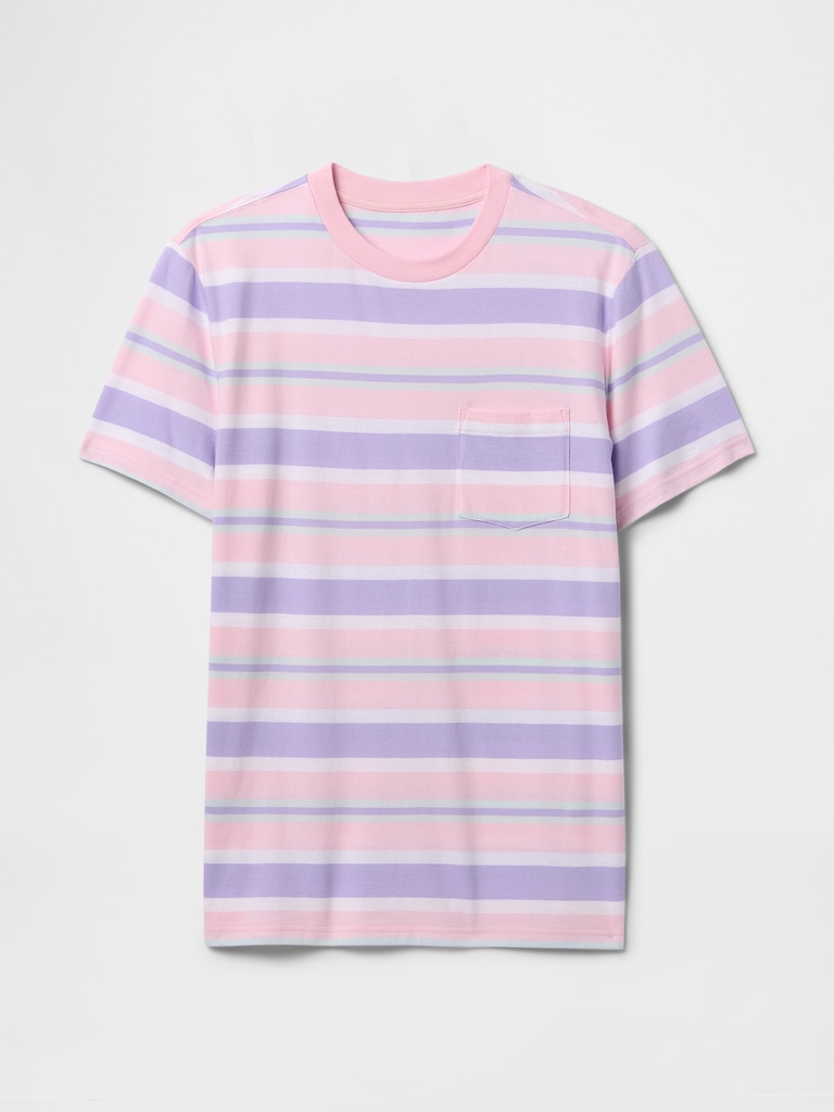 Adult Organic Cotton Pocket T-Shirt