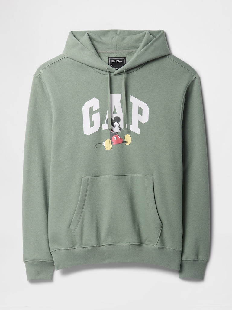 Gap × Disney Mickey Mouse Relaxed Gap Logo Hoodie
