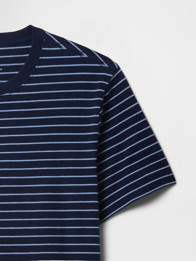 Everyday Soft Stripe Crewneck T-Shirt