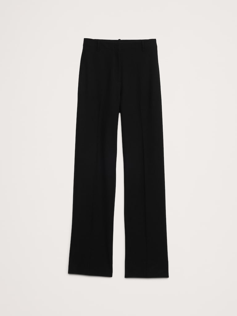 High-Rise Modern Straight City Stretch Pant