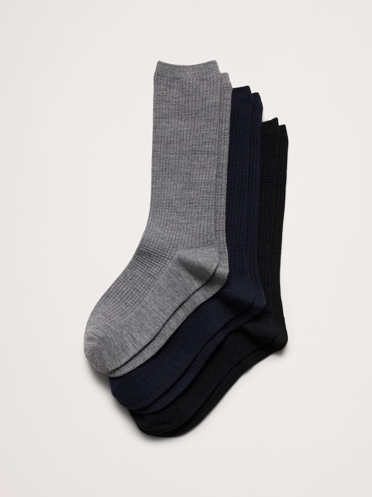 Breathe Merino Sock 3-Pack