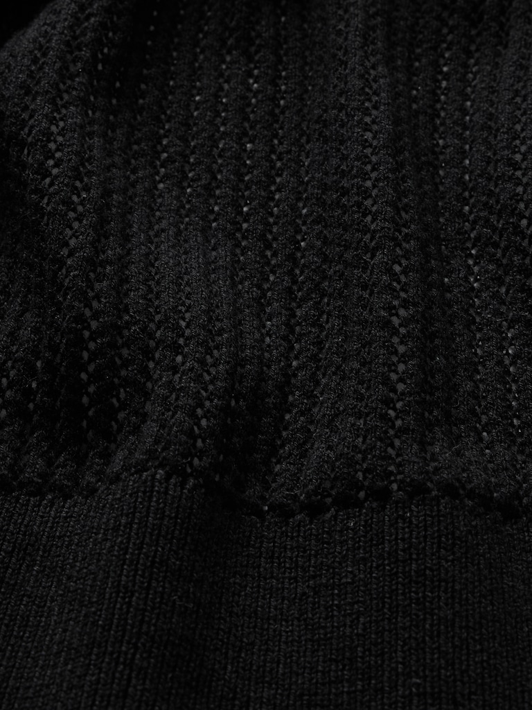 Crochet Polo Shirt