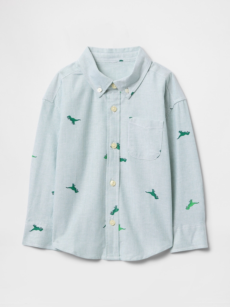 Baby & Toddler Striped Oxford Big Shirt