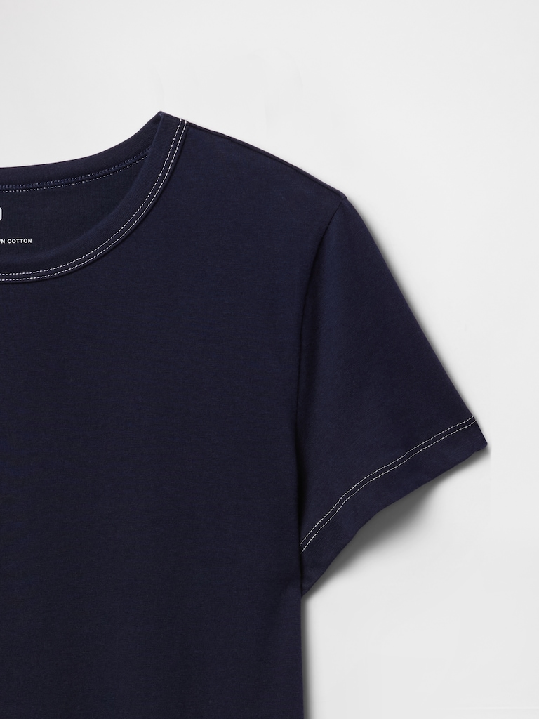 Organic Cotton VintageSoft Crop T-Shirt
