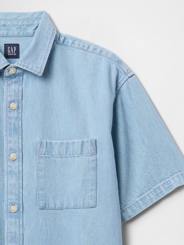Kids Denim Shirt
