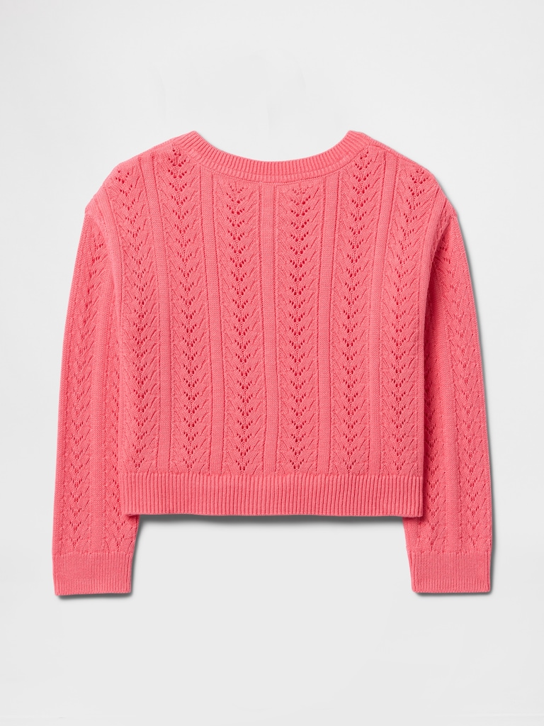 Baby & Toddler Pointelle Cardigan
